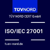 ISO 9001/27001 certification logo